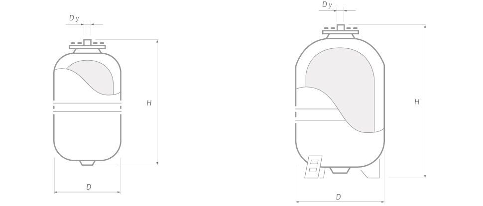 Расширительный бак на 18 литров для электрокотлов
